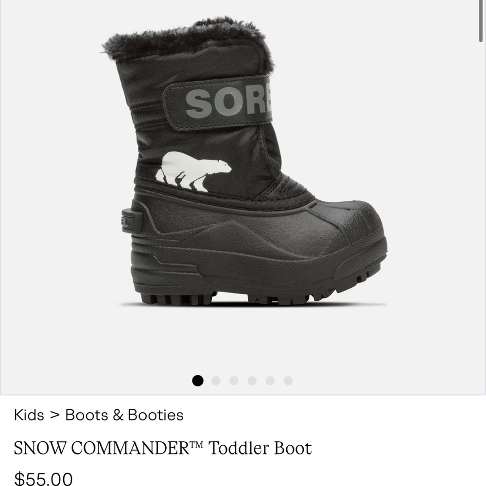 SNOW COMMANDER™ Toddler Boot size 4
